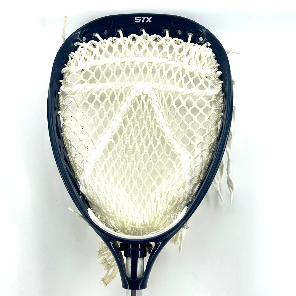 STX Eclipse II Goalie Lacrosse Head White Mesh Aluminum Shaft 47" Total Length